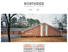 Tablet Screenshot of northsidechristians.com